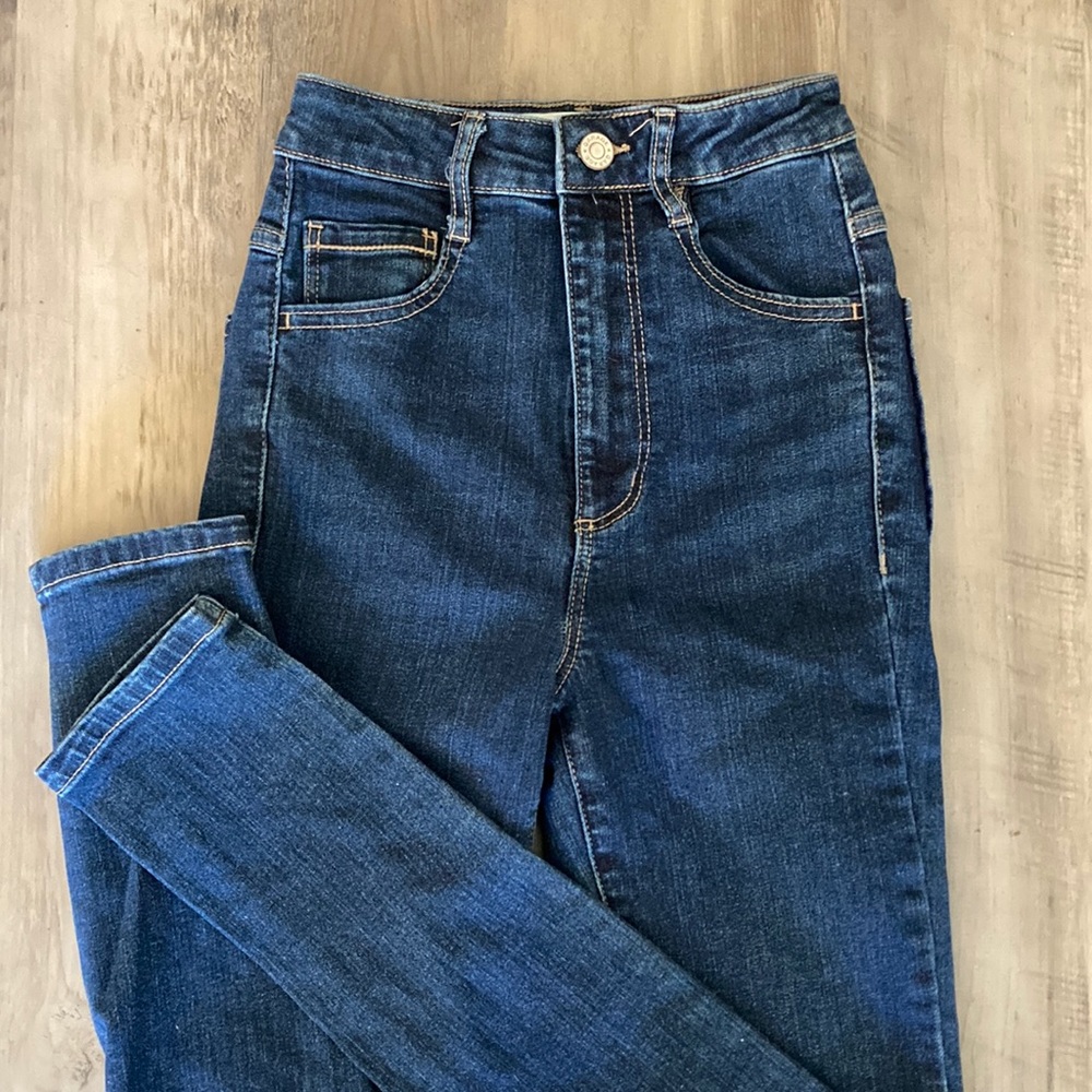 Garage Super High Rise Stretchy Skinny Jegging Jeans High Waisted Size 00